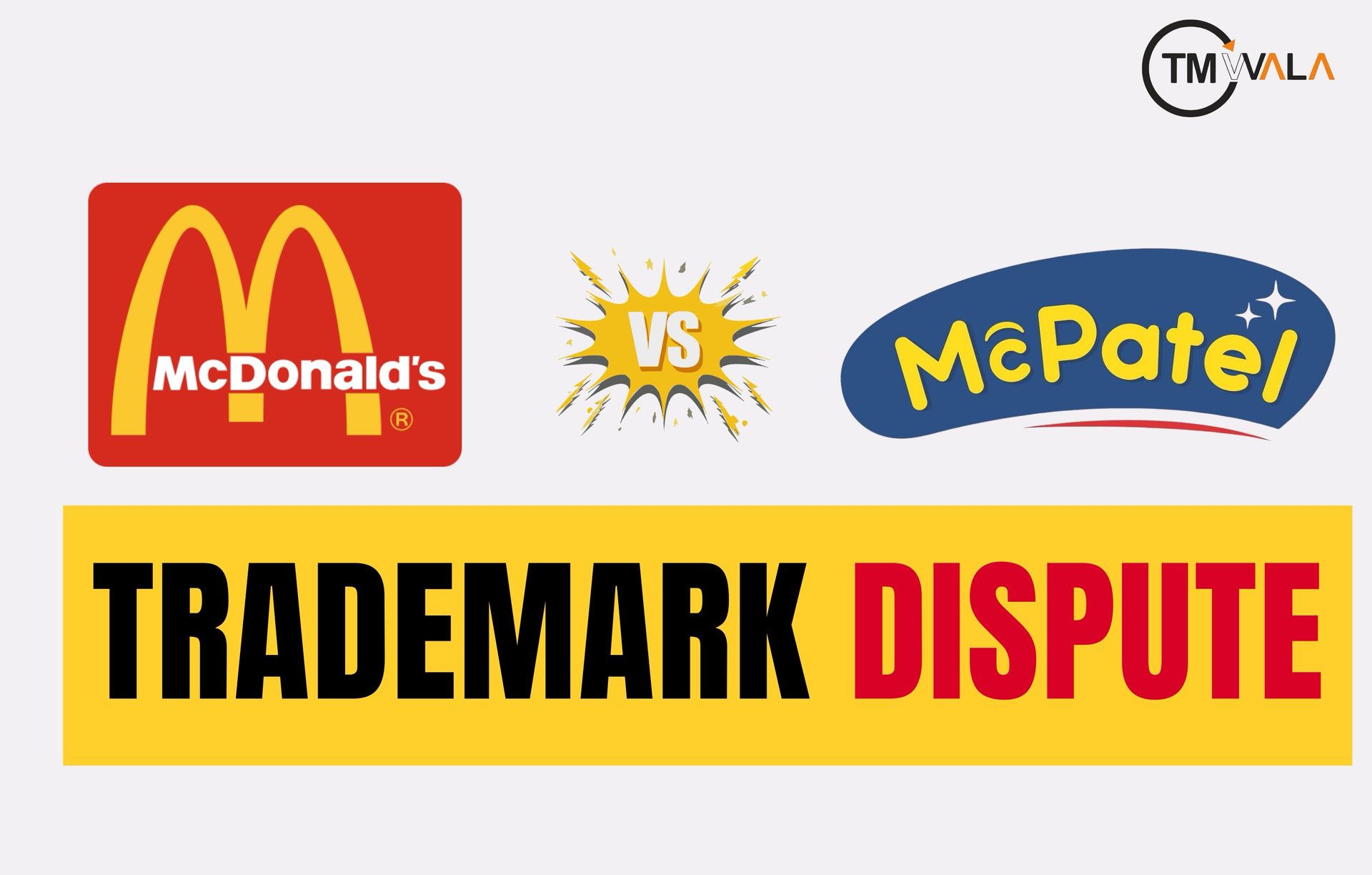 McDonald Vs McPatel