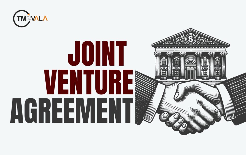 Business handshake symbolizing joint venture agreement and partnership.