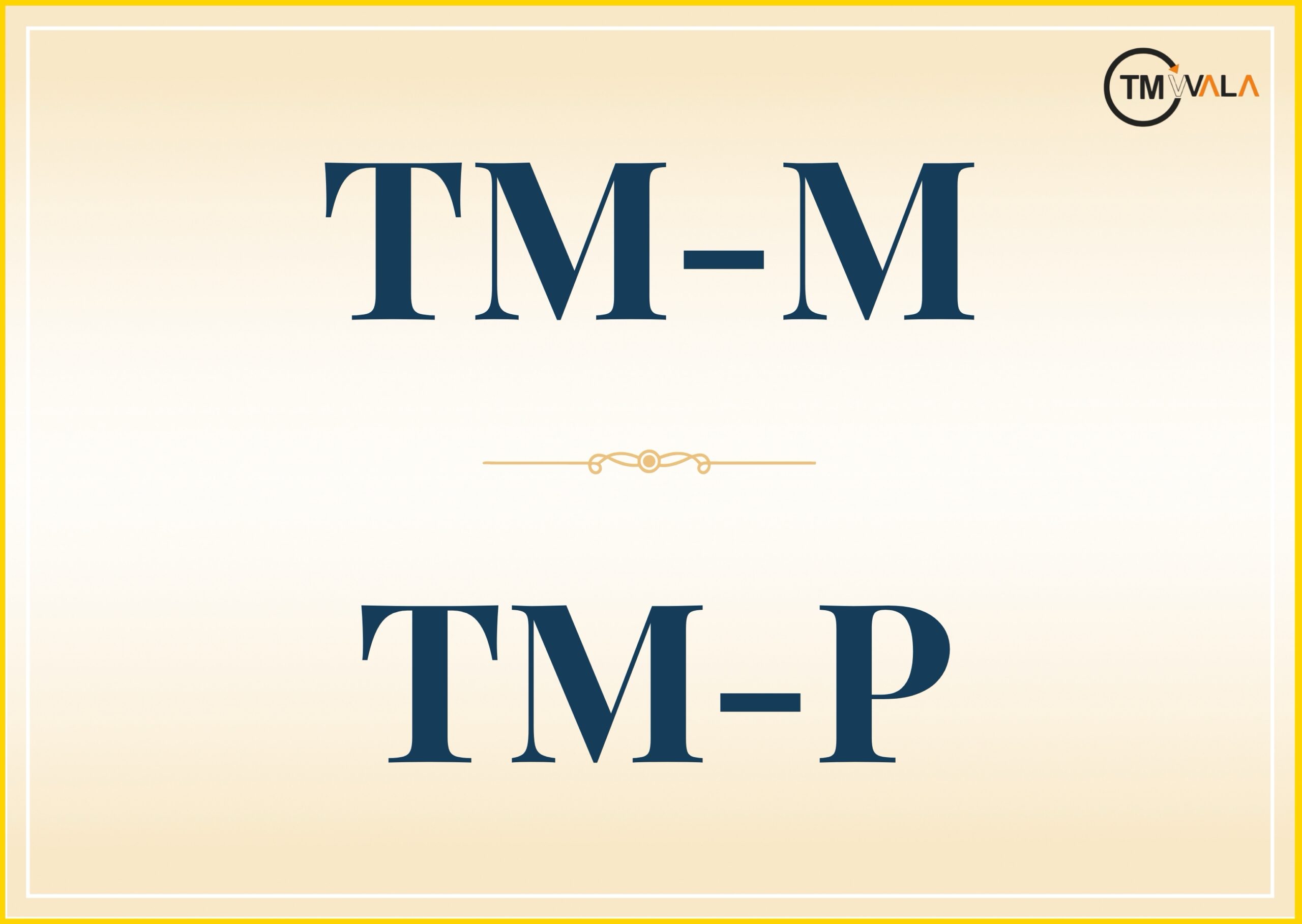 DIFEERENCE BETWEEN TM-M AND TM-P