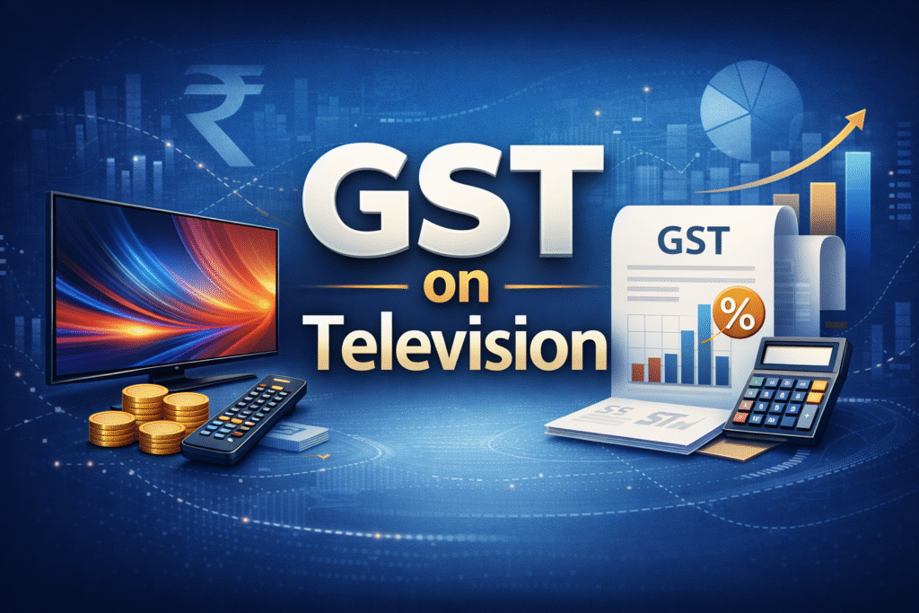 GST on Television in India