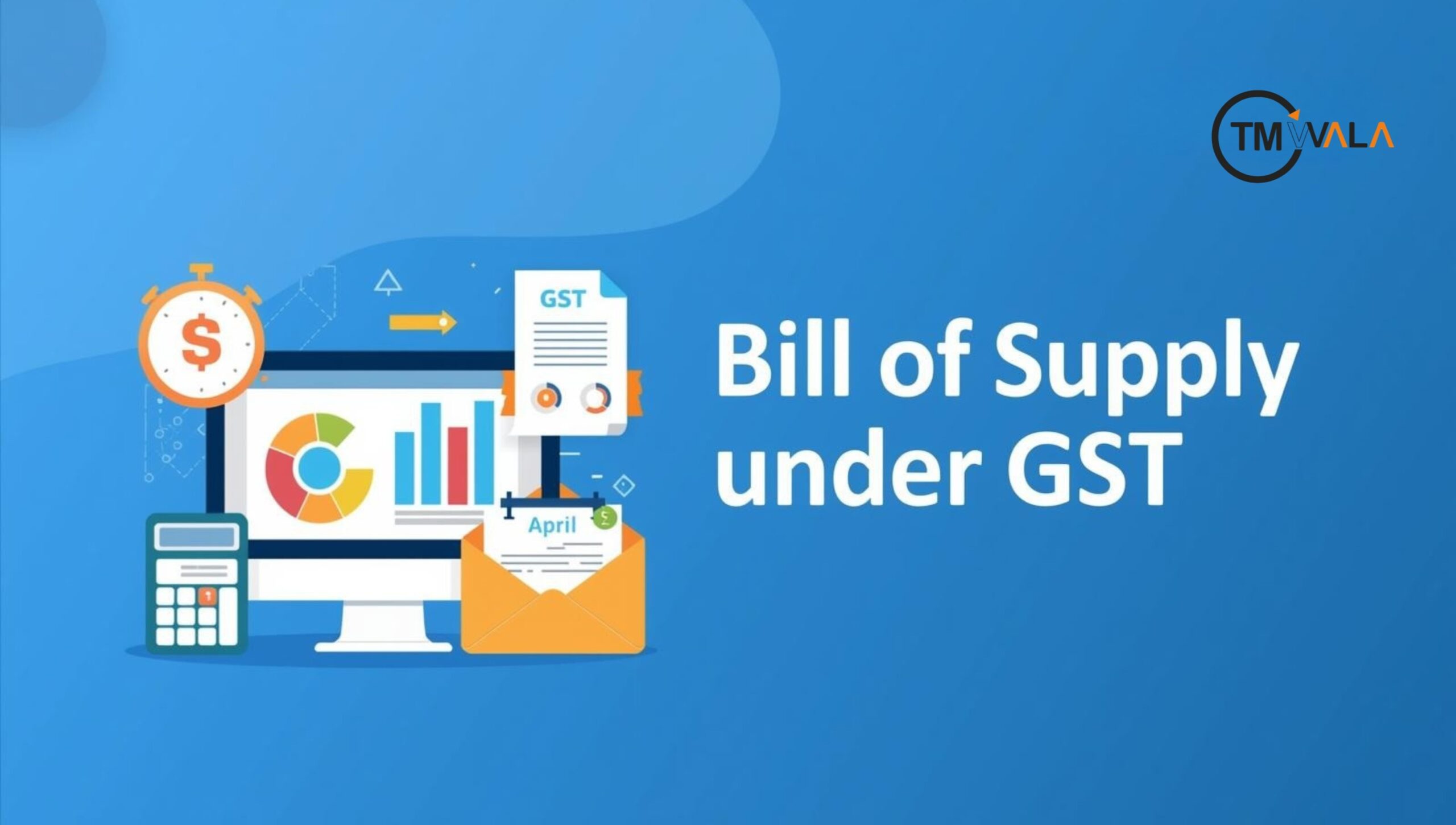 Bill of Supply under GST illustration.