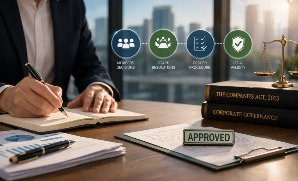 Types of Resolutions under the Companies Act, 2013: Meaning & Examples 1 Types of Resolutions under Companies Act 2013