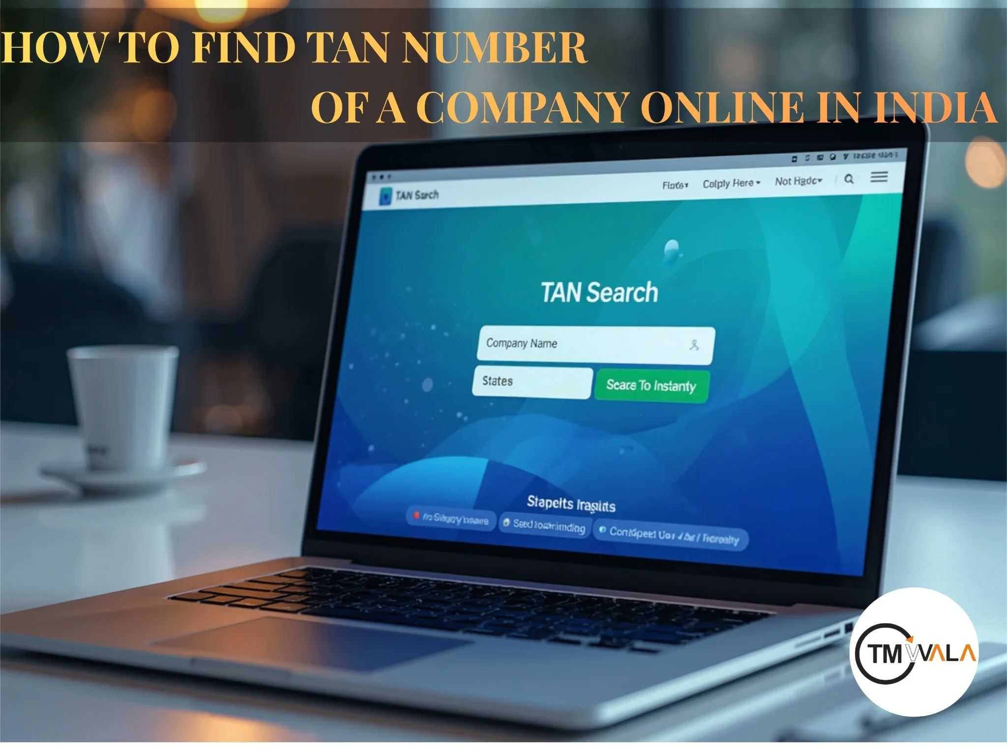 Find TAN number online India company search