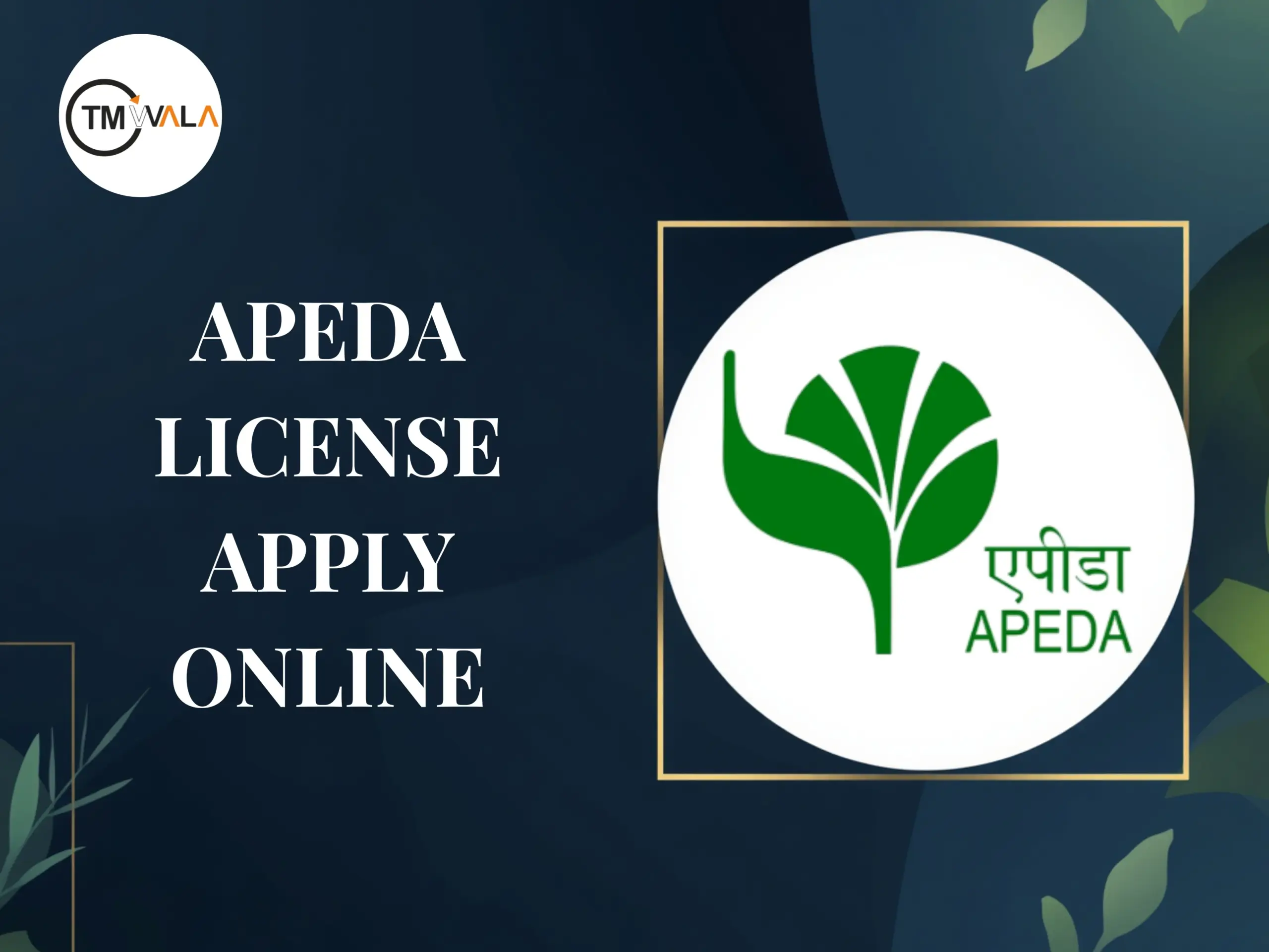 APEDA License Apply Online