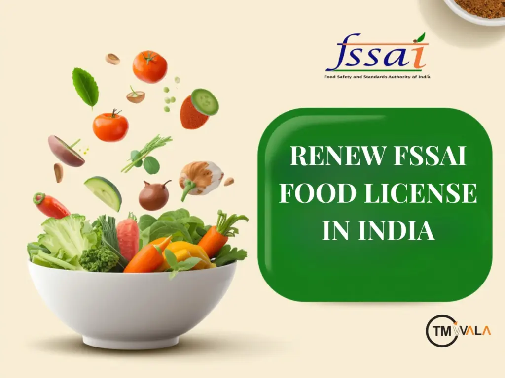 How To Renew FSSAI Food License In India: Step-by-Step Guide 5 FSSAI food license renewal in India with fresh vegetables and official FSSAI branding