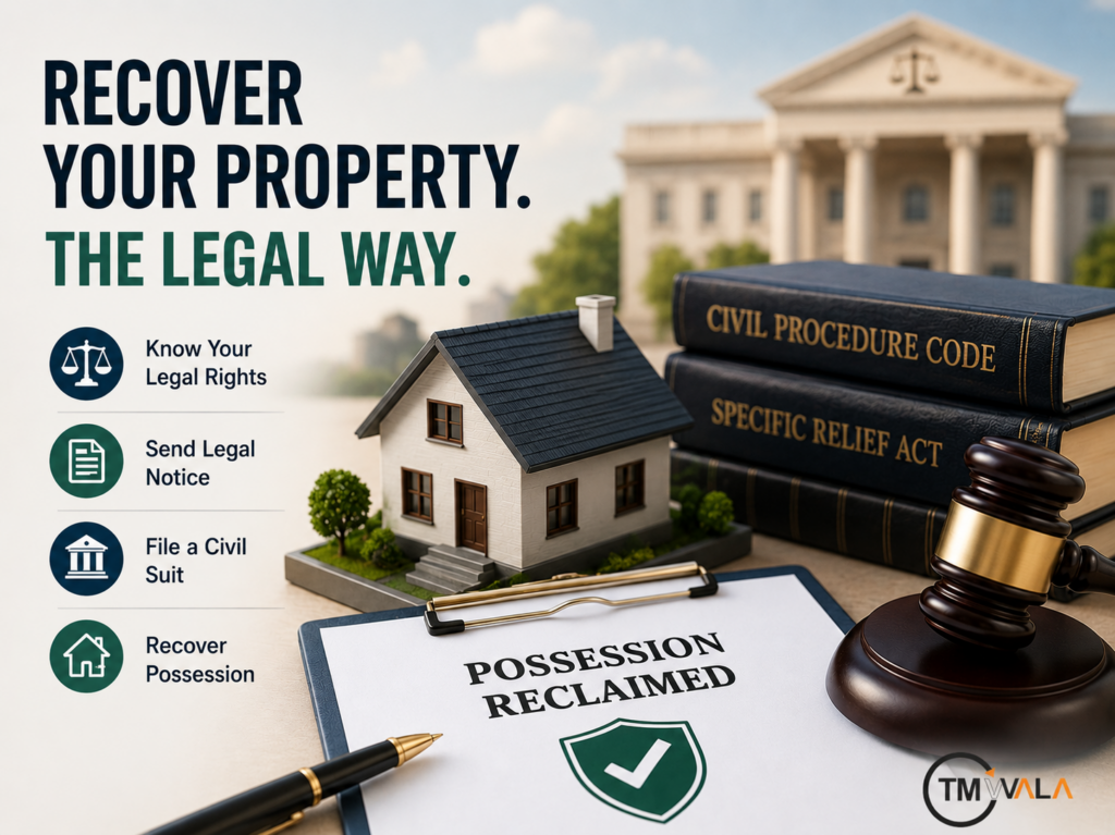 Legal Steps for Recovery of Possession of Property in India 10 Legal Steps for Recovery of Possession of Property in India